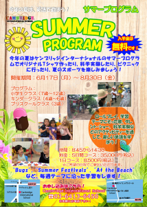 Summer Program 2019